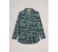 White Stuff White Stuff Green Annie Longline Shirt Green EU 34 (UK 6)