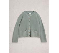 White Stuff White Stuff Green Gigi Washed Cardigan
