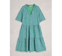 White Stuff White Stuff Green Sophia Jersey Dress Green EU 48 (UK 20)