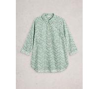 White Stuff White Stuff Green Sophie Longline Shirt Green 20