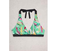 White Stuff White Stuff Green Sunshine Reversible Bikini Top