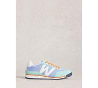 White Stuff White Stuff Light Blue Lucy Trainers