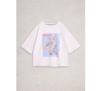 White Stuff White Stuff Light Purple Katya Graphic T-Shirt