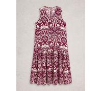 White Stuff White Stuff Lily Linen Blend Dress Rose EU 44 (UK 16)