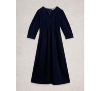 White Stuff White Stuff Lucy Velours côtelé Robe marine 22