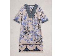 White Stuff White Stuff Natural Ash Linen Dress Natural EU 40 (UK 12)