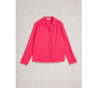 White Stuff White Stuff Pink Annie Double Cloth Shirt Pink EU 52 (UK 24)