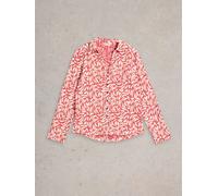 White Stuff White Stuff Pink/Cream Annie Jersey Shirt Pink/Cream EU 36 (UK 8)