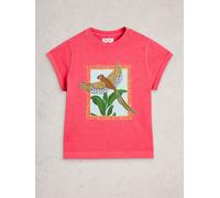 White Stuff White Stuff Pink Gina Graphic T-Shirt