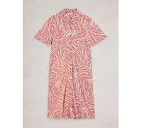 White Stuff White Stuff Pink Ria Jersey Shirt Dress Pink EU 46 (UK 18)