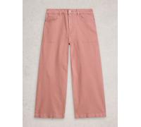White Stuff White Stuff Pink Tia Wide Leg Crop Jeans