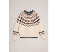 White Stuff White Stuff Pulls Arctic Motif Fair Isle