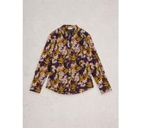 White Stuff White Stuff Purple/Yellow Annie Jersey Shirt Purple/Yellow 10