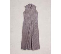 White Stuff White Stuff Robe chemise Rua Maxi en jersey Bleu 38