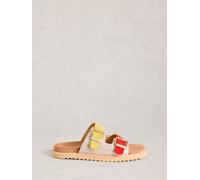 White Stuff White Stuff Silver Patty Footbed Sandals