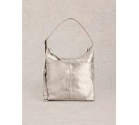 White Stuff White Stuff Silver Sophia Leather Cross-Body Bag