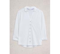 White Stuff White Stuff White Annie Jersey Shirt White EU 50 (UK 22)