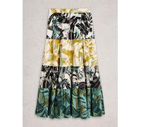 White Stuff White Stuff White Clementine Jersey Maxi Skirt White EU 50 (UK 22)