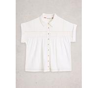 White Stuff White Stuff White Didi Double Cloth Shirt White 34