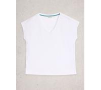 White Stuff White Stuff White Ella Lace T-Shirt