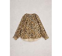 White Stuff White Stuff Yellow Ari Metallic Top