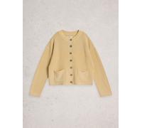 White Stuff White Stuff Yellow Gigi Washed Cardigan