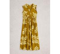 White Stuff White Stuff Yellow Lorna Jersey Maxi Dress Yellow EU 48 (UK 20)