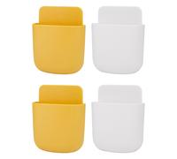 white Support de chargeur mural pour téléphone portable, 1 pièce, support de montage suspendu, étagère suspendue multifonctionnelle, outils de rangement à domicile Nipseyteko