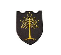 White Three of Gondor, Tolkien, Silmarillion, Seigneur The Anneaux, Fantastique, Dragons, Terre du Milieu, Donjon Synth, LOTR 8 Appliques brodées à repasser