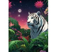 White Tiger In The Forest SketchBook