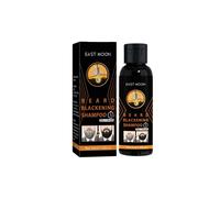 White to Black Beard Shampoo - Glycerin & Ginger Extract for Thicker, Healthier Beards