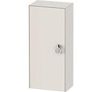 White Tulip Duravit armoire haute WT1323L3939 40 x 24 cm, Nordic Weiß Seidenmatt , 2000 porte sur la gauche avec poignée, 2 étagères en verre