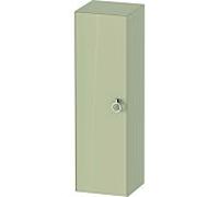 Duravit semi-haute tulipe blanche WT1333LH3H3 40 x 36 cm, Taupe haute brillance, 2000 à gauche avec poignée, 3 étagères en verre