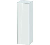 Duravit Meuble demi-hauteur Tulipe WT1332L8585 blanc laqué 40 x 36 cm 2000 à gauche 3 étagères