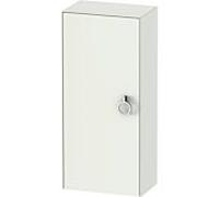 Duravit demi-hauteur Tulip blanc WT1323L3636 40 x 24 cm, blanc 2000 , porte match1 à gauche avec poignée, 2 étagères en verre