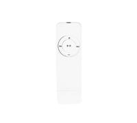 (white)USB In-line Sports MP3 Player Lossless Sound Keystroke Control Design Concise Portable