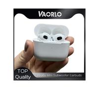 (White) VAORLO Mini Pro6s TWS Wireless Earphones HiFi Music HD Noise Cancel Microphone Headset For iPhone 15 Pro Max Xiaomi Huawei Mate60