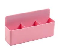 Whiteboard Marker Holder - Magnetic Pen Organizer, 3 Compartment Caddy | Durable ABS 3 Compartment Magnetic Whiteboard Holder for Marker Pen Eraser Storage on Refrigerator Cabinet Locker Wall