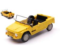 WHITEBOX 1/24 CITROEN MEHARI JAUNE 1970 MODÉLISME MODÈLE STATIQUE DIECAST