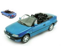 WhiteBox – Maquette de voiture – Opel Astra F Cabriolet 1994 – 1:24 – Bleu métallisé