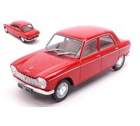 WHITEBOX 1/24 PEUGEOT 204 1968 ROUGE MODÈLE STATIQUE DIECAST