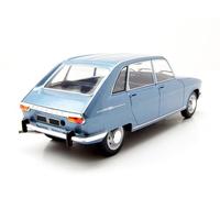 Whitebox Miniature RENAULT16 de 1965 Bleu Métallisé R16 Voiture de Collection 1/24