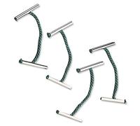 Whitecroft Essentials Métal 127 mm à trésor étiquette - Vert (lot de 100)