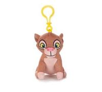 Whitehouse Le Roi Lion Bagclip en peluche - 11 cm - Porte-clés - 5 personnages différents - Peluche super douce pour sac à dos ou sac à dos (Nala)