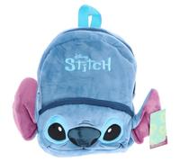 Whitehouse Leisure Sac à dos en peluche pour enfant - Compatible avec Lilo et Stitch - Sac à dos pour maternelle et école - Doux et léger - Pour garçons et filles - 2 versions, Stitch, taille unique