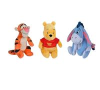 Whitehouse Leisure Winnie l'ourson Lot de 3 peluches Winnie l'ourson + Tigrou + Bourriquet 18 cm (pack avantageux avec les 3 personnages)