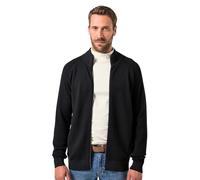 WHITELISTED JP 1880 Strickjacke, Raglan, Recycelte Materialien, 1/1, BIS 8XL Sweat, Noir, XXXXXXXL Homme