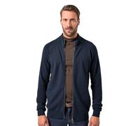 WHITELISTED JP 1880 Strickjacke, Raglan, Recycelte Materialien, 1/1, BIS 8XL Sweat-Shirt, Bleu Marine, XL Homme