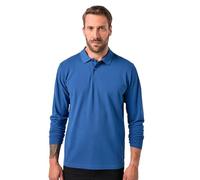WHITELISTED Jp1880 Poloshirt, Basic, Langarm, Piqué, BIS 8 XL Tricot, Bleu Azur, L Homme