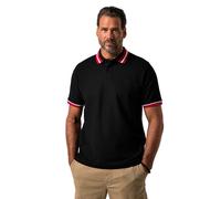 WHITELISTED Jp1880 Poloshirt, Halbarm, Piqué, BIS 8 XL Chemise, Noir, 4XL Hommes